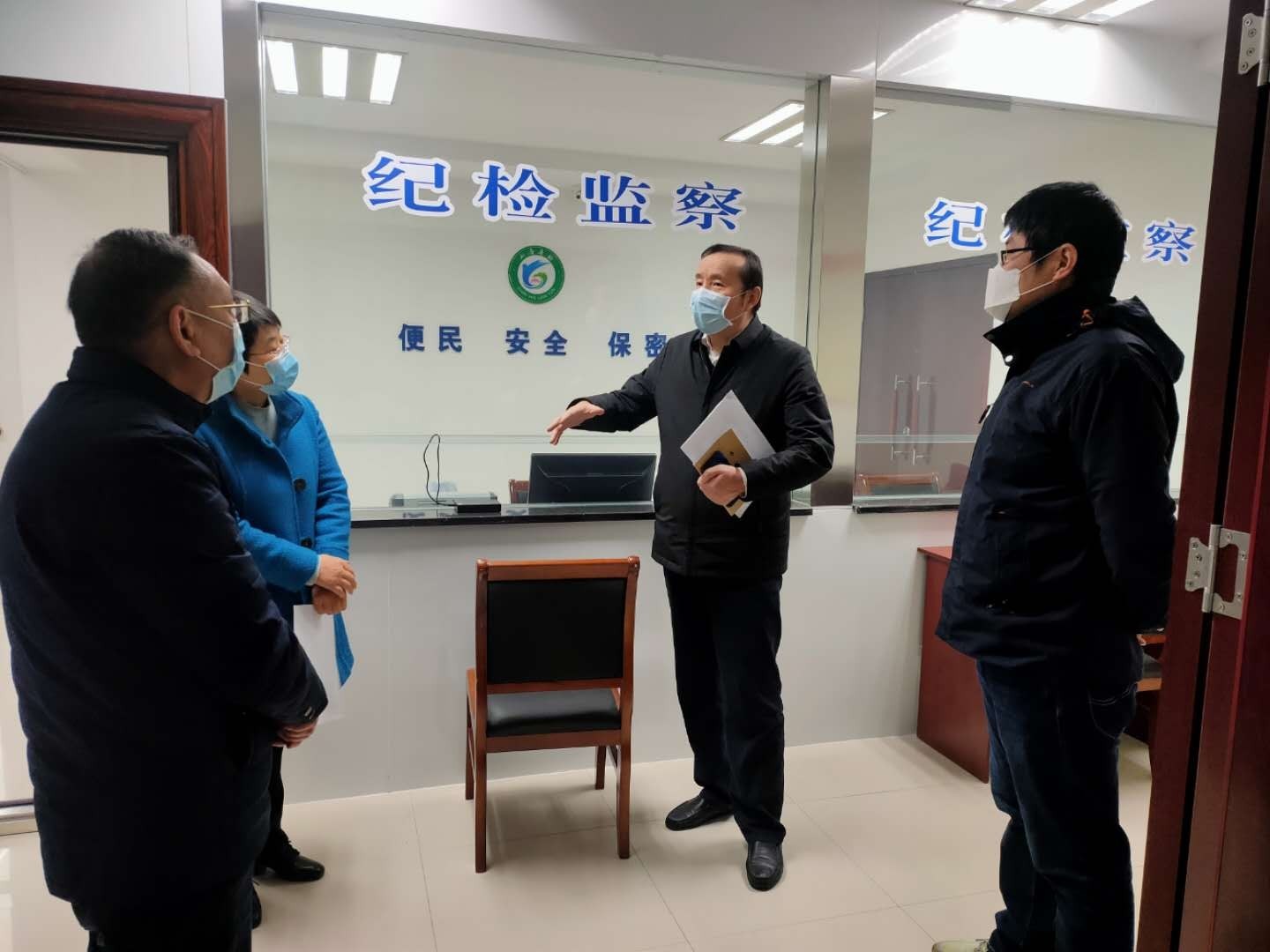 市纪委副书记、市监委副主任苏士军调研来访接待工作.jpg